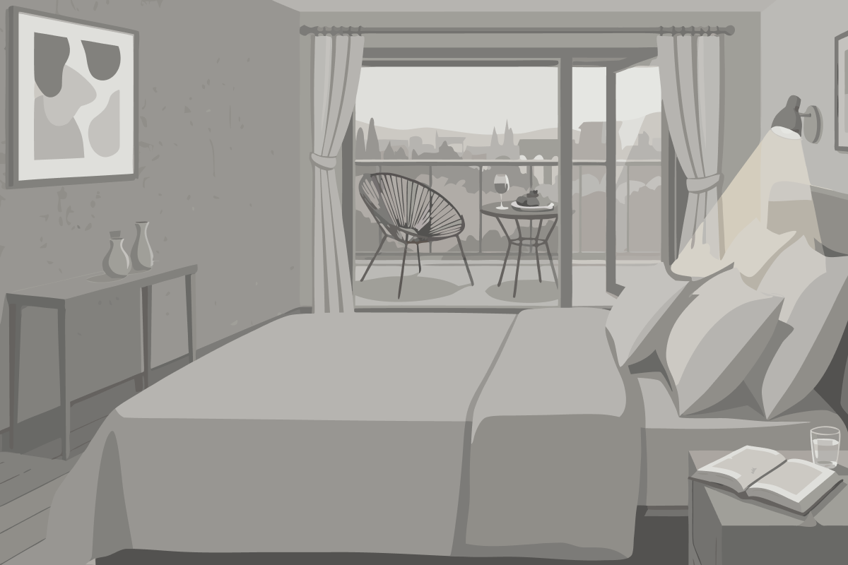 King Room with Bath Tub - Mobility Access